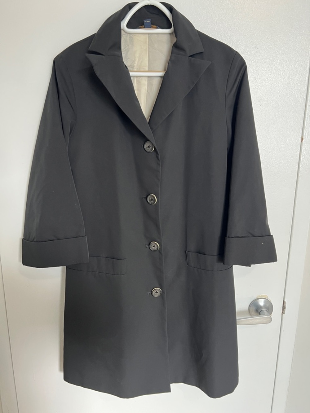 Brooks Brothers Black Women's Utility Coat